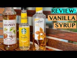 How Starbucks Uses Vanilla Syrup